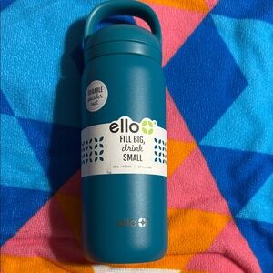 Ello Teal Water Bottle